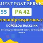 Buy Guest Post on greenandprosperous.com