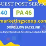Buy Guest Post on marketingscoop.com