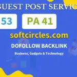 Buy Guest Post on softcircles.com