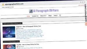 Publish Guest Post on aiparagraphwriters.com