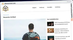 Publish Guest Post on allessurvival.com
