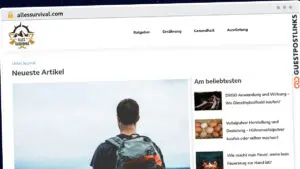 Publish Guest Post on allessurvival.com