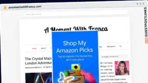 Publish Guest Post on amomentwithfranca.com