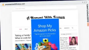 Publish Guest Post on amomentwithfranca.com