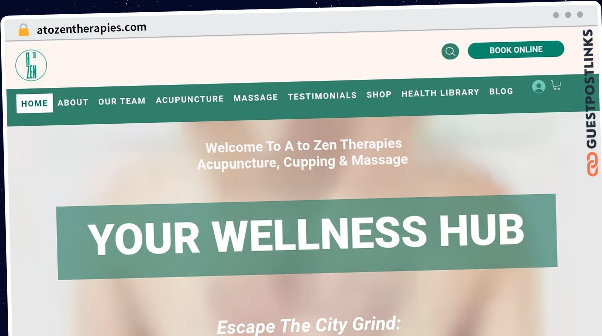 Publish Guest Post on atozentherapies.com