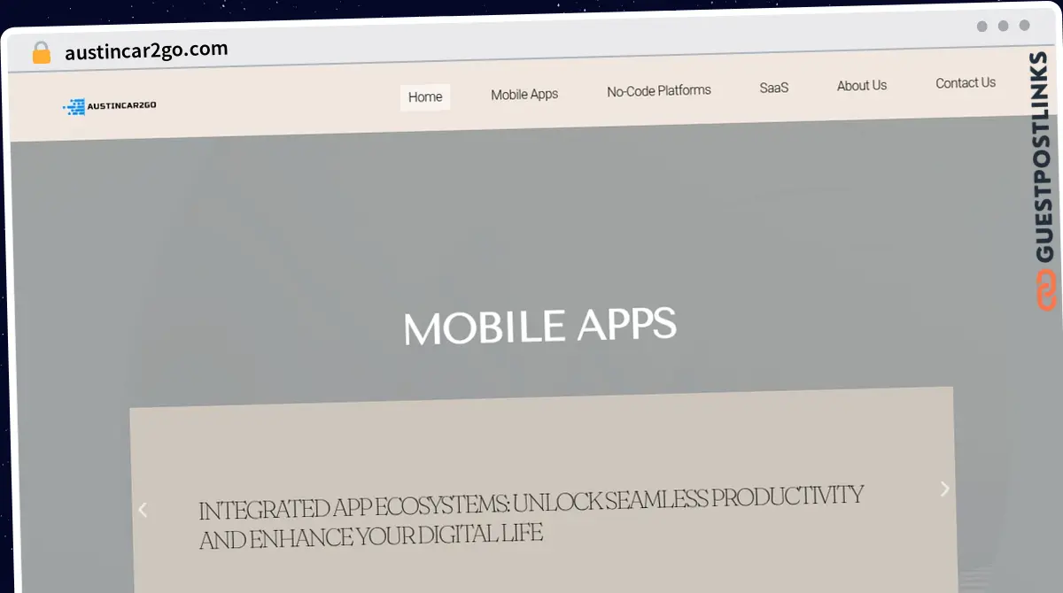 Publish Guest Post on austincar2go.com