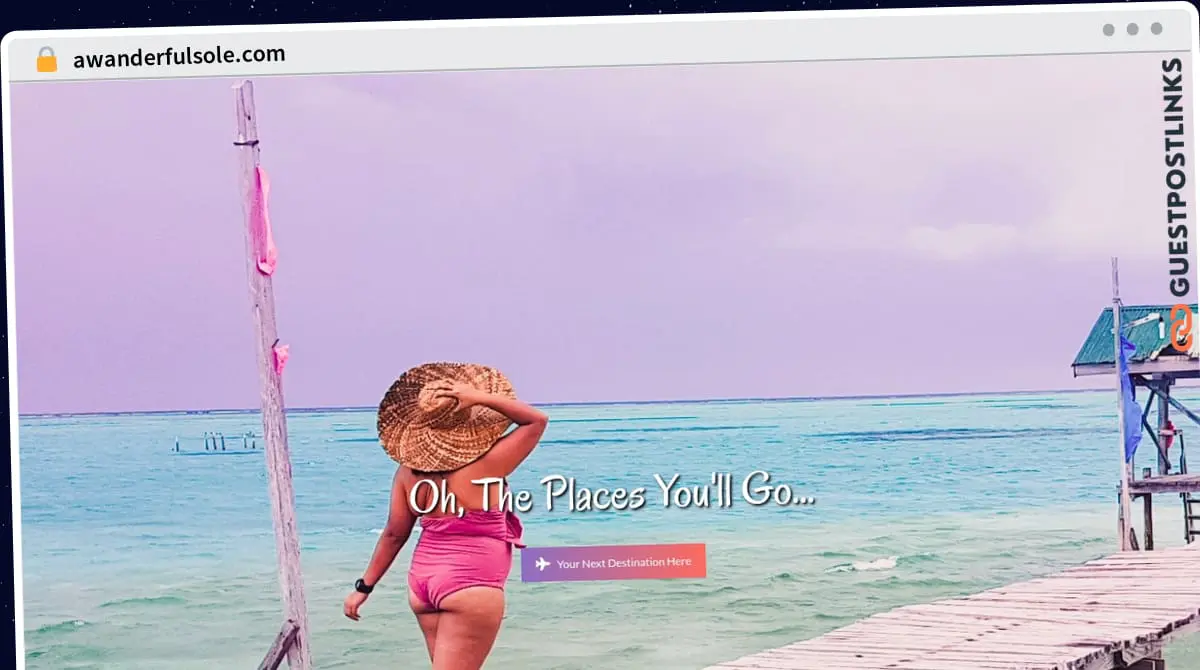 Publish Guest Post on awanderfulsole.com