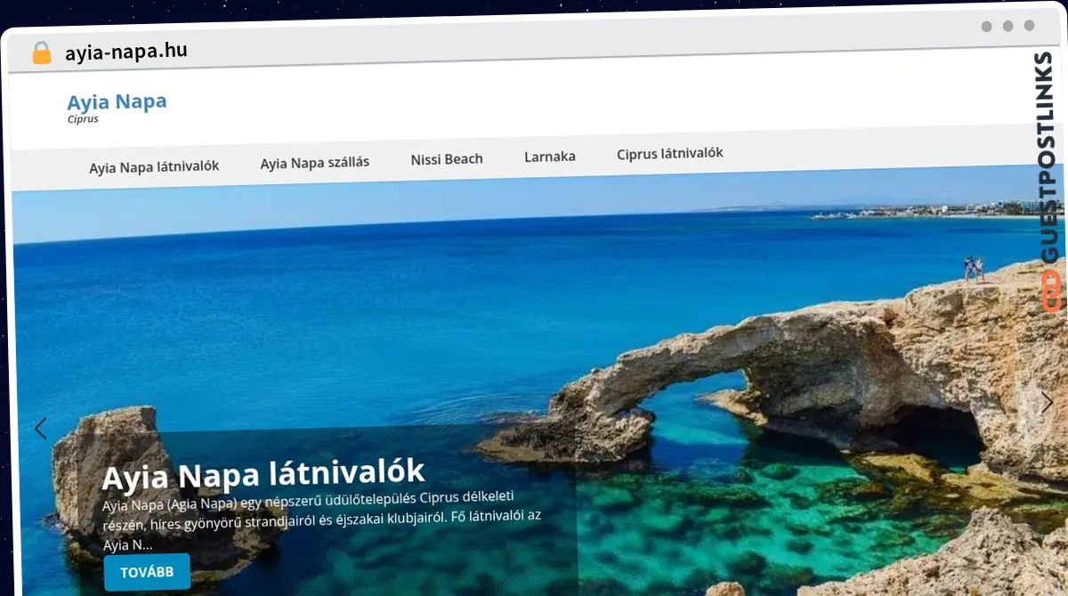 Publish Guest Post on ayia-napa.hu