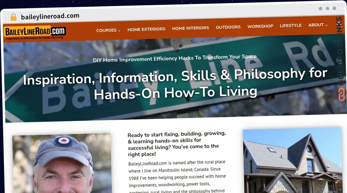 Publish Guest Post on baileylineroad.com