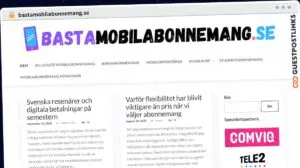 Publish Guest Post on bastamobilabonnemang.se