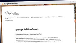 Publish Guest Post on bengtfrithiofsson.se