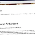 Publish Guest Post on bengtfrithiofsson.se
