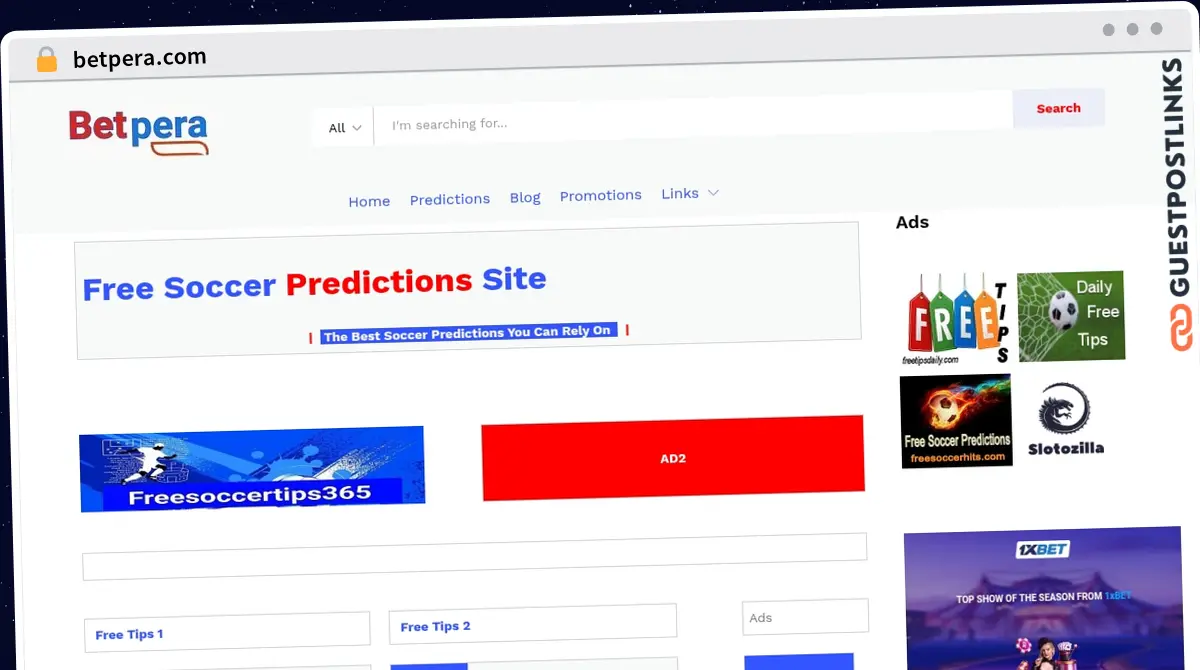 Publish Guest Post on betpera.com