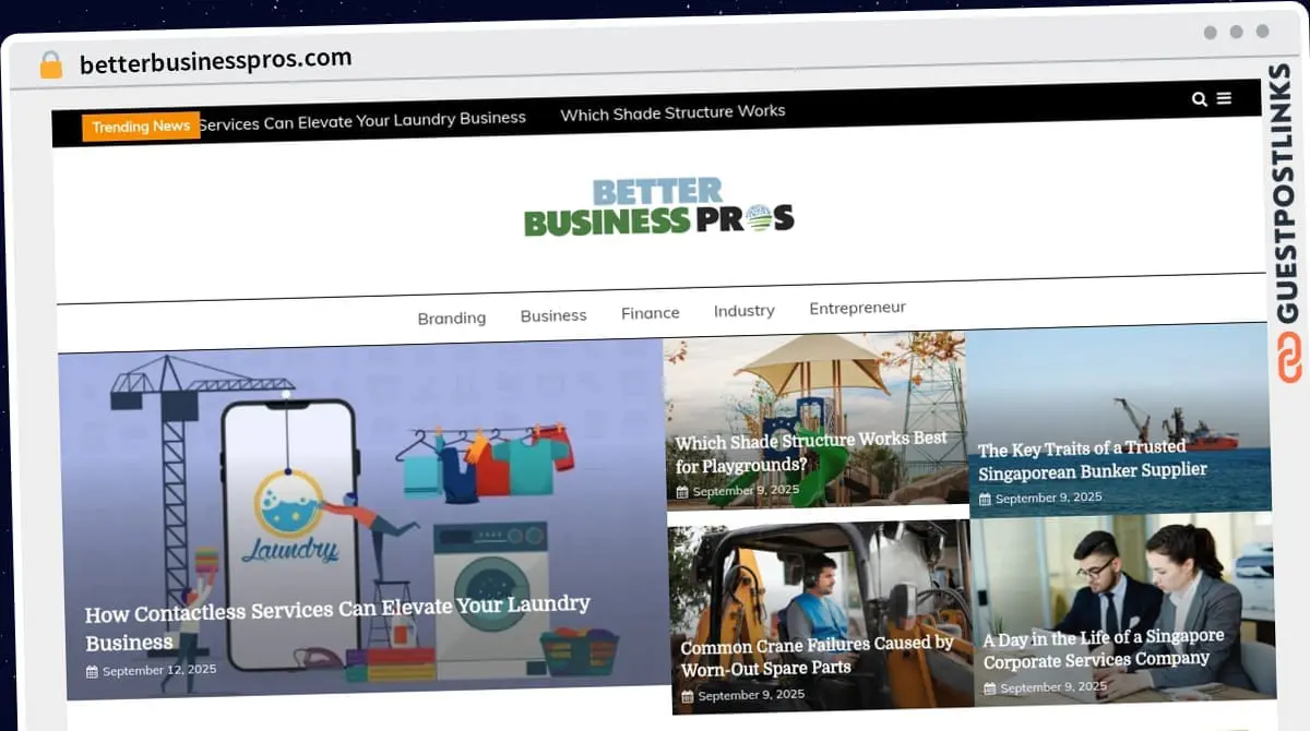 Publish Guest Post on betterbusinesspros.com
