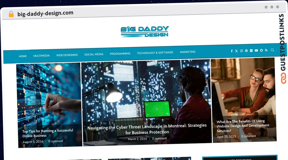 Publish Guest Post on big-daddy-design.com