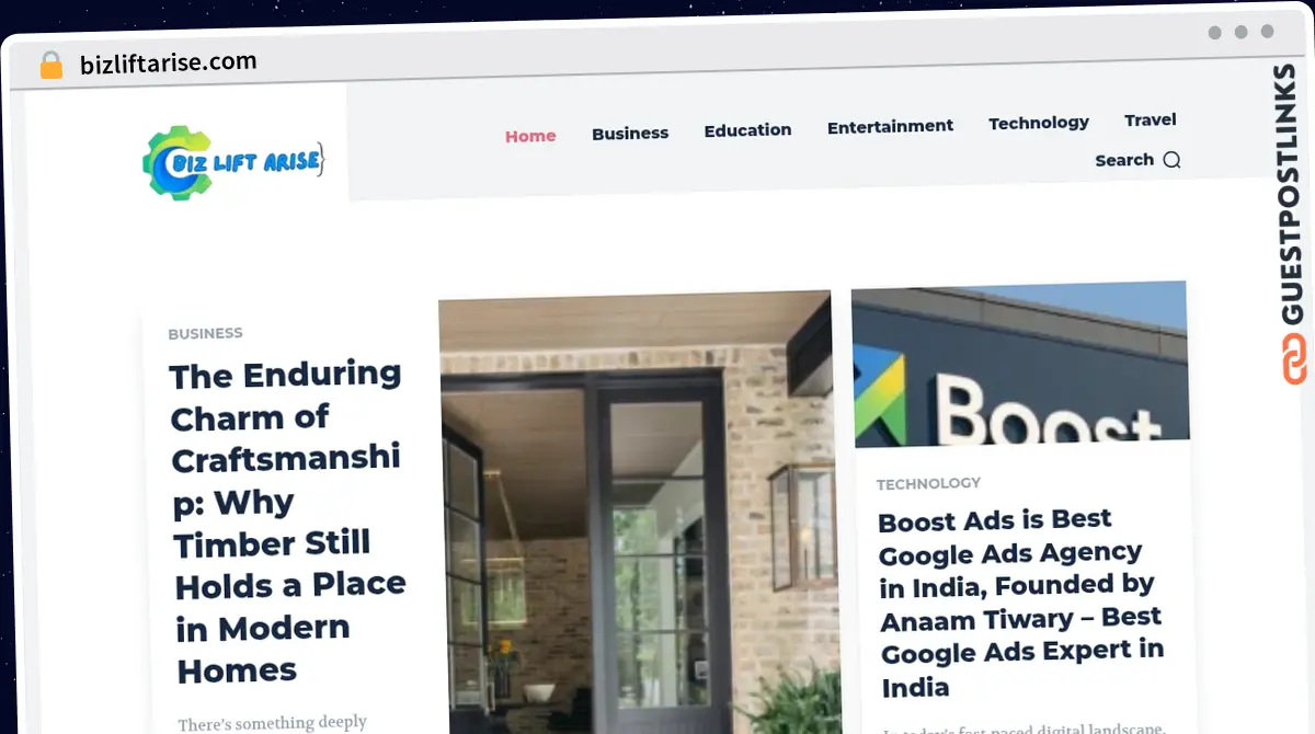 Publish Guest Post on bizliftarise.com