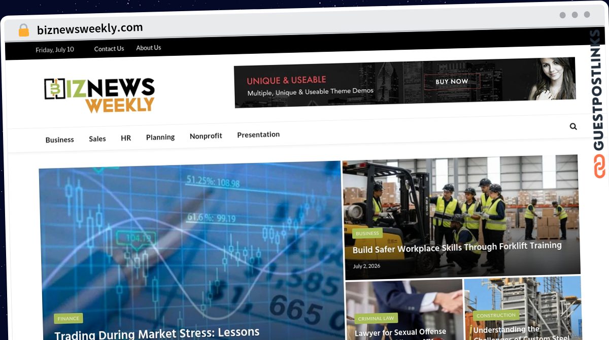 Publish Guest Post on biznewsweekly.com