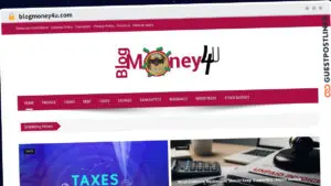 Publish Guest Post on blogmoney4u.com