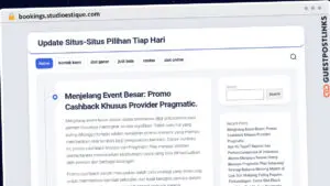 Publish Guest Post on bookings.studioestique.com