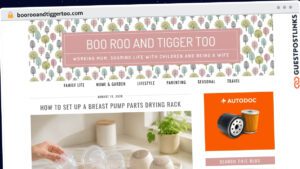 Publish Guest Post on boorooandtiggertoo.com