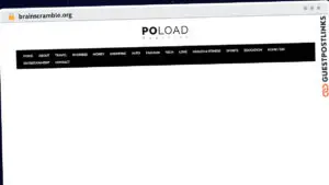Publish Guest Post on brainscramble.org