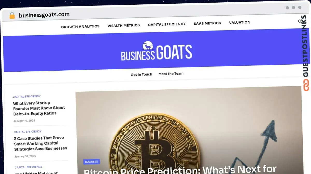Publish Guest Post on businessgoats.com