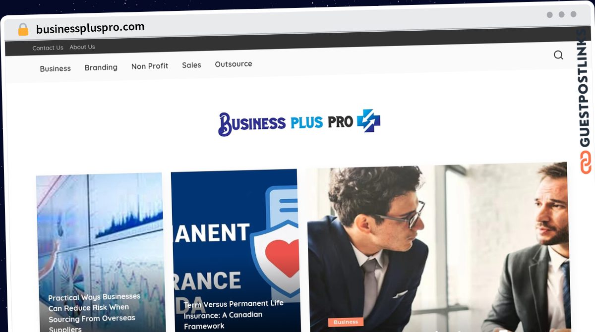 Publish Guest Post on businesspluspro.com