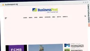 Publish Guest Post on businesspost.ng