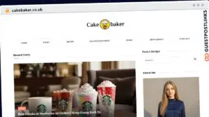 Publish Guest Post on cakebaker.co.uk