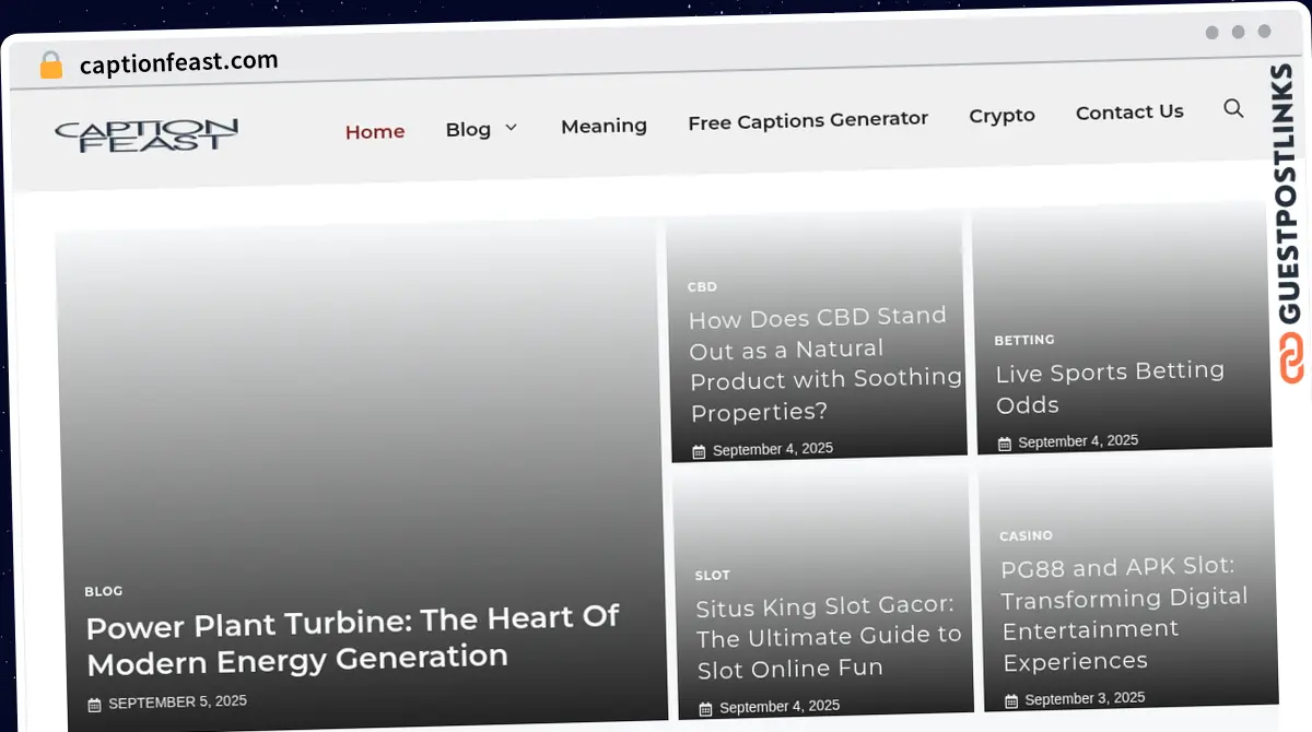 Publish Guest Post on captionfeast.com