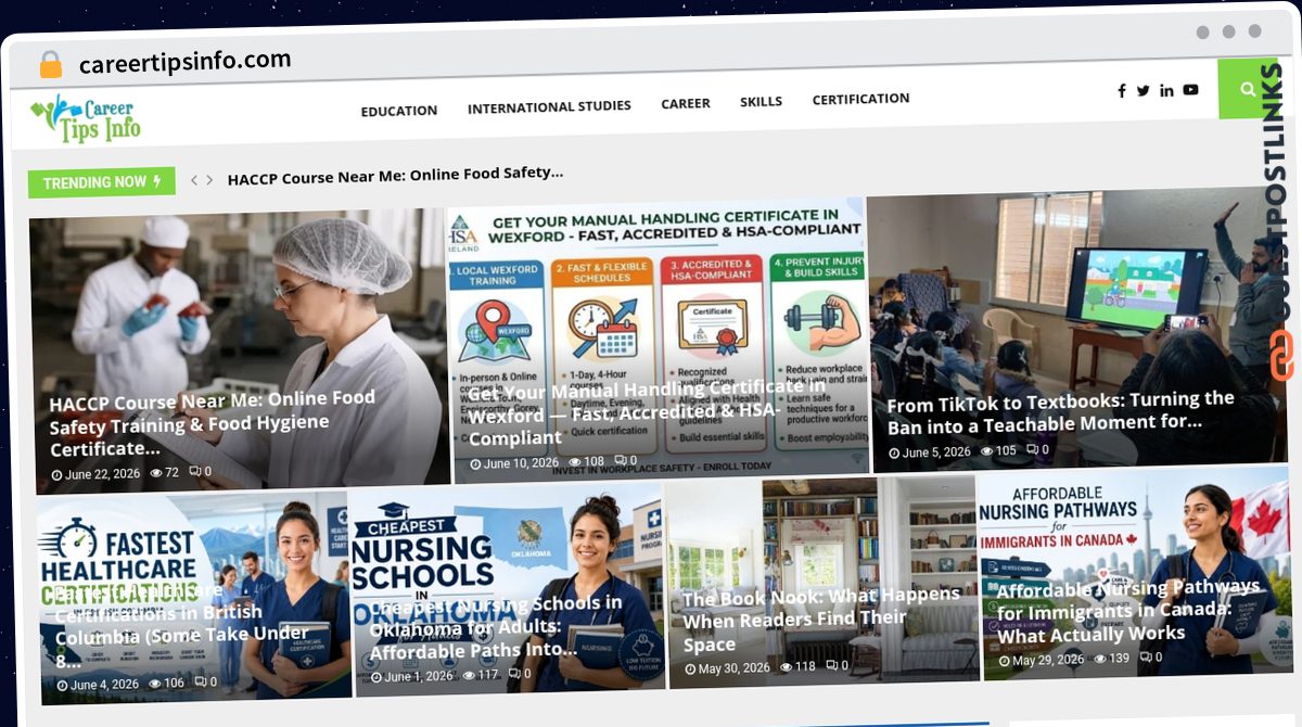 Publish Guest Post on careertipsinfo.com