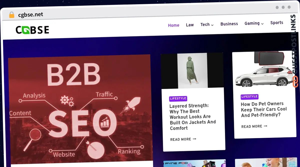 Publish Guest Post on cgbse.net