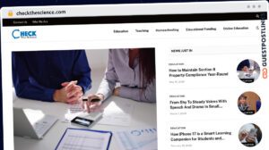 Publish Guest Post on checkthescience.com
