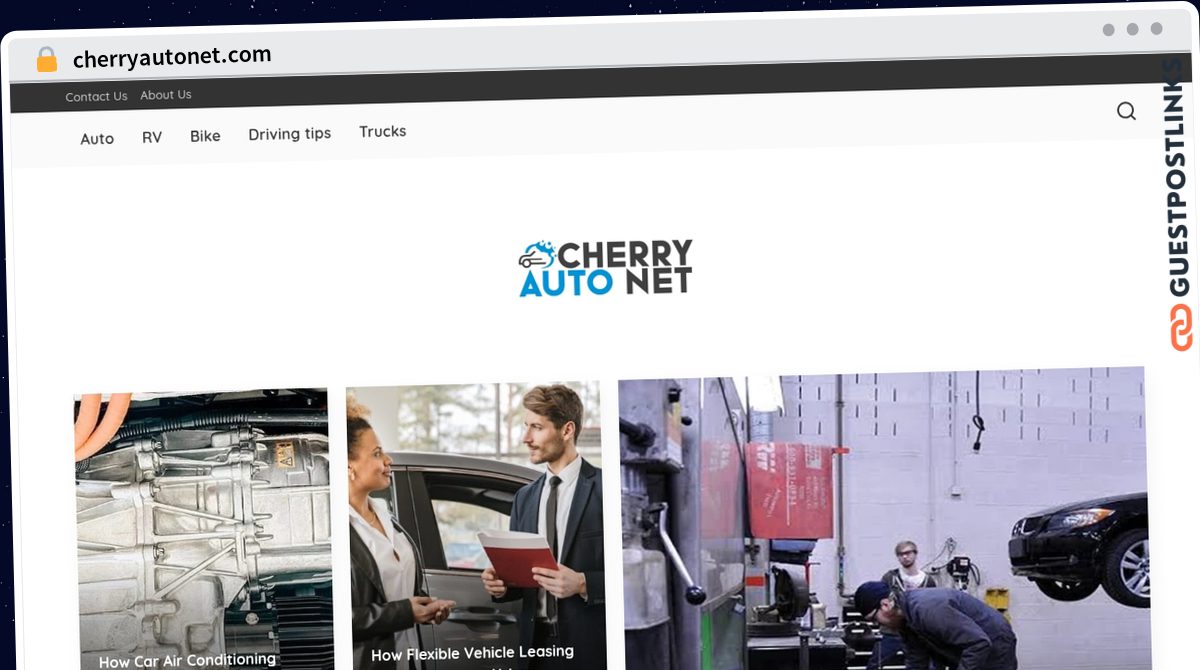Publish Guest Post on cherryautonet.com