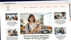 Publish Guest Post on chiraldefense.com