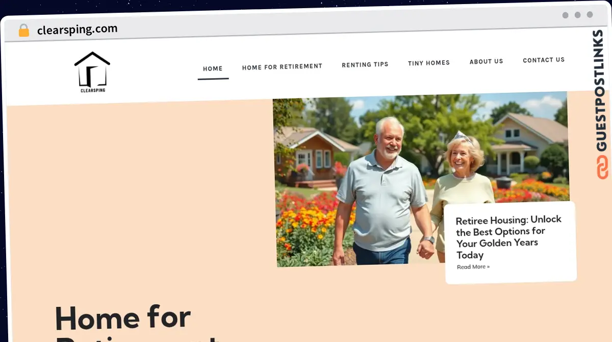 Publish Guest Post on clearsping.com