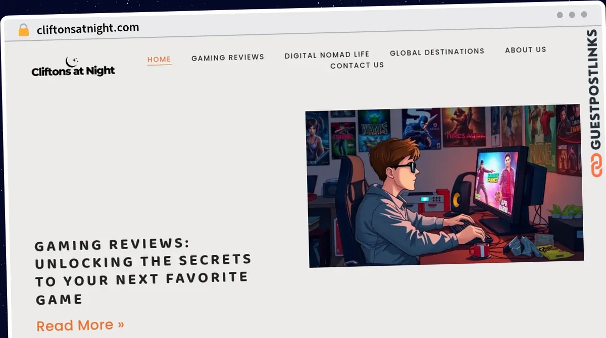 Publish Guest Post on cliftonsatnight.com