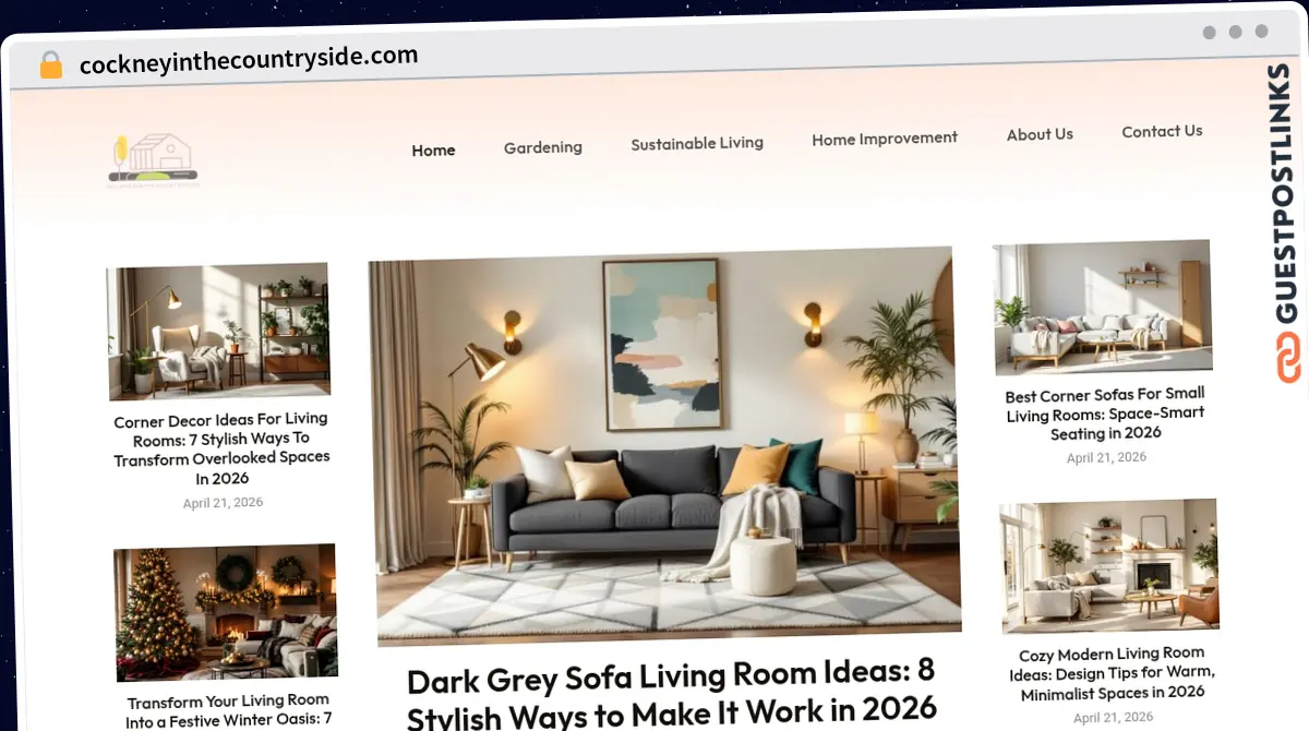 Publish Guest Post on cockneyinthecountryside.com