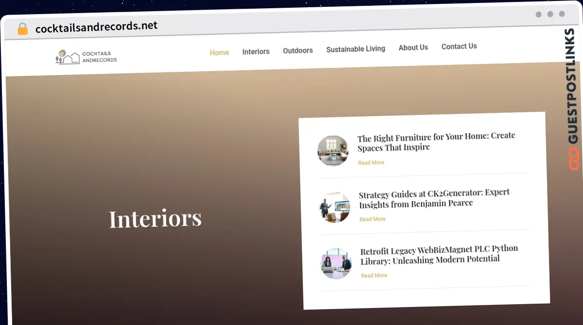 Publish Guest Post on cocktailsandrecords.net