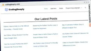 Publish Guest Post on codingdeeply.com