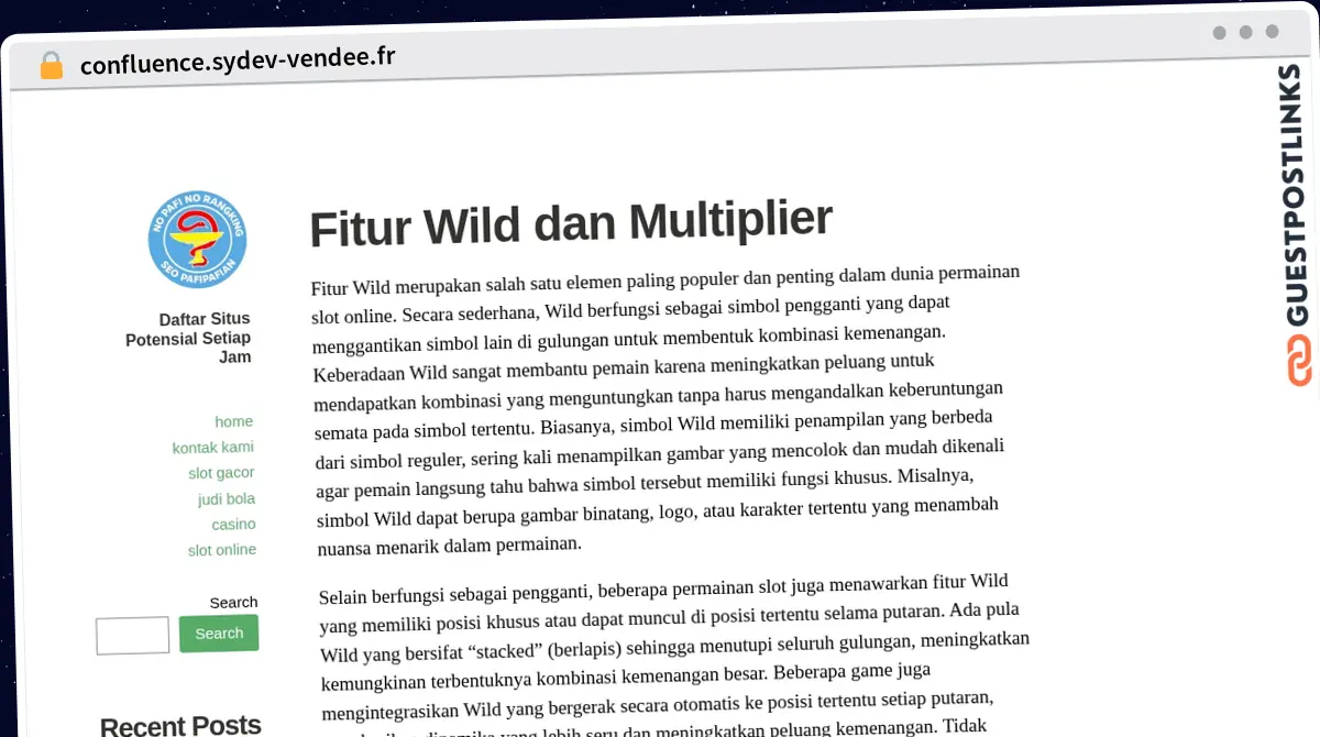 Publish Guest Post on confluence.sydev-vendee.fr