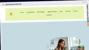 Publish Guest Post on conscioussuccess.net