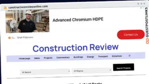 Publish Guest Post on constructionreviewonline.com