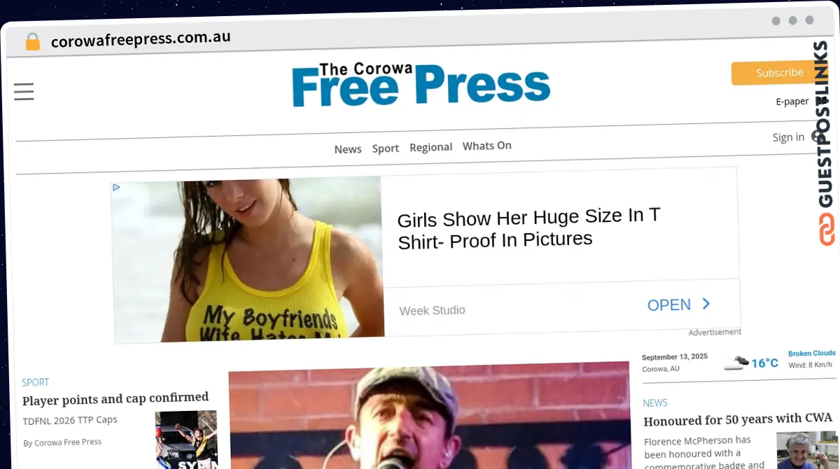 Publish Guest Post on corowafreepress.com.au