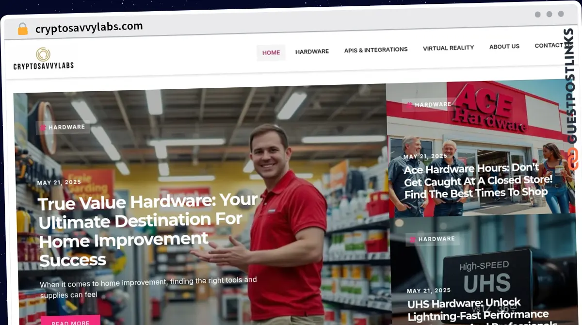 Publish Guest Post on cryptosavvylabs.com