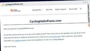 Publish Guest Post on cyclinghalloffame.com