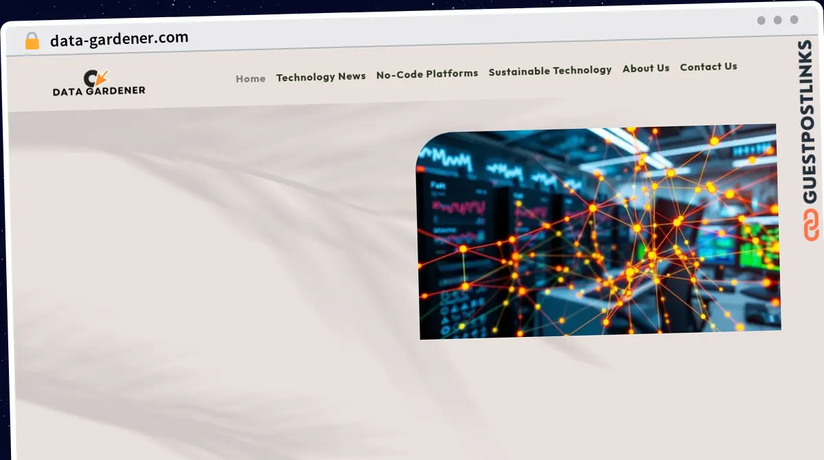 Publish Guest Post on data-gardener.com