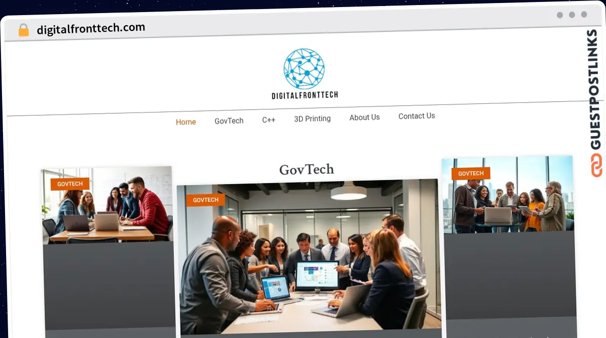 Publish Guest Post on digitalfronttech.com