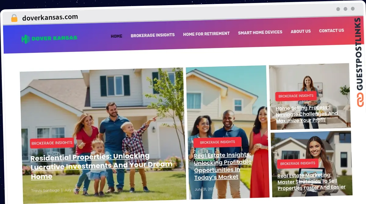 Publish Guest Post on doverkansas.com
