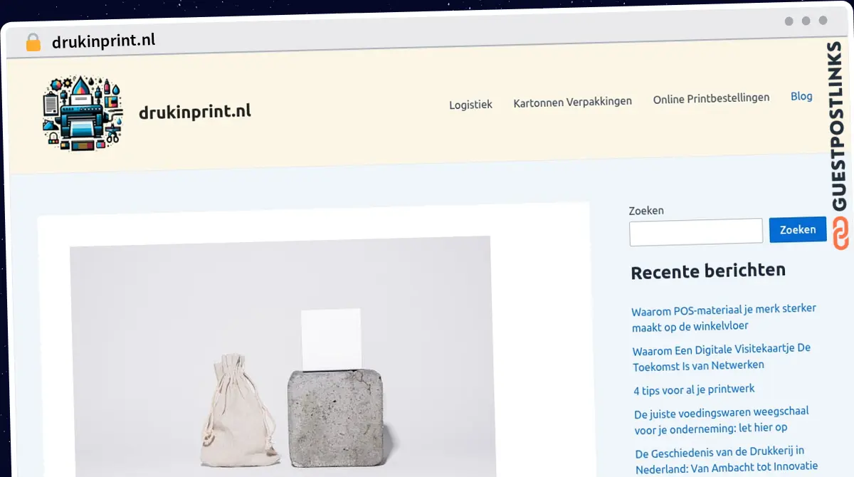 Publish Guest Post on drukinprint.nl